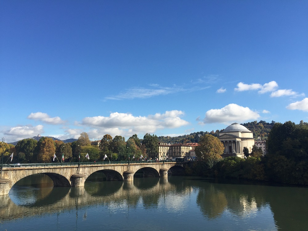 Torino, Po river and Gran Madre church